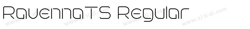 RavennaTS Regular字体转换